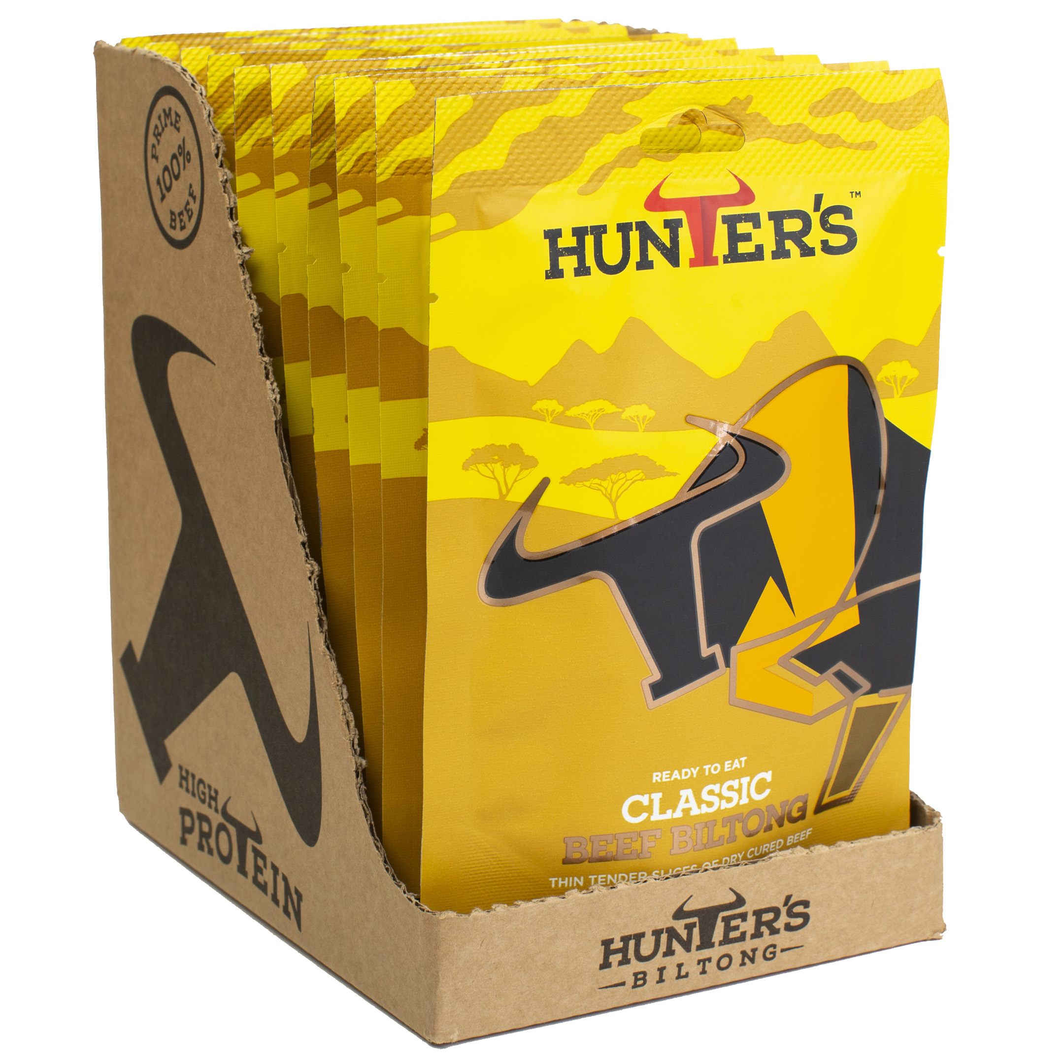 Hunters Classic Beef Biltong 10 x 28g