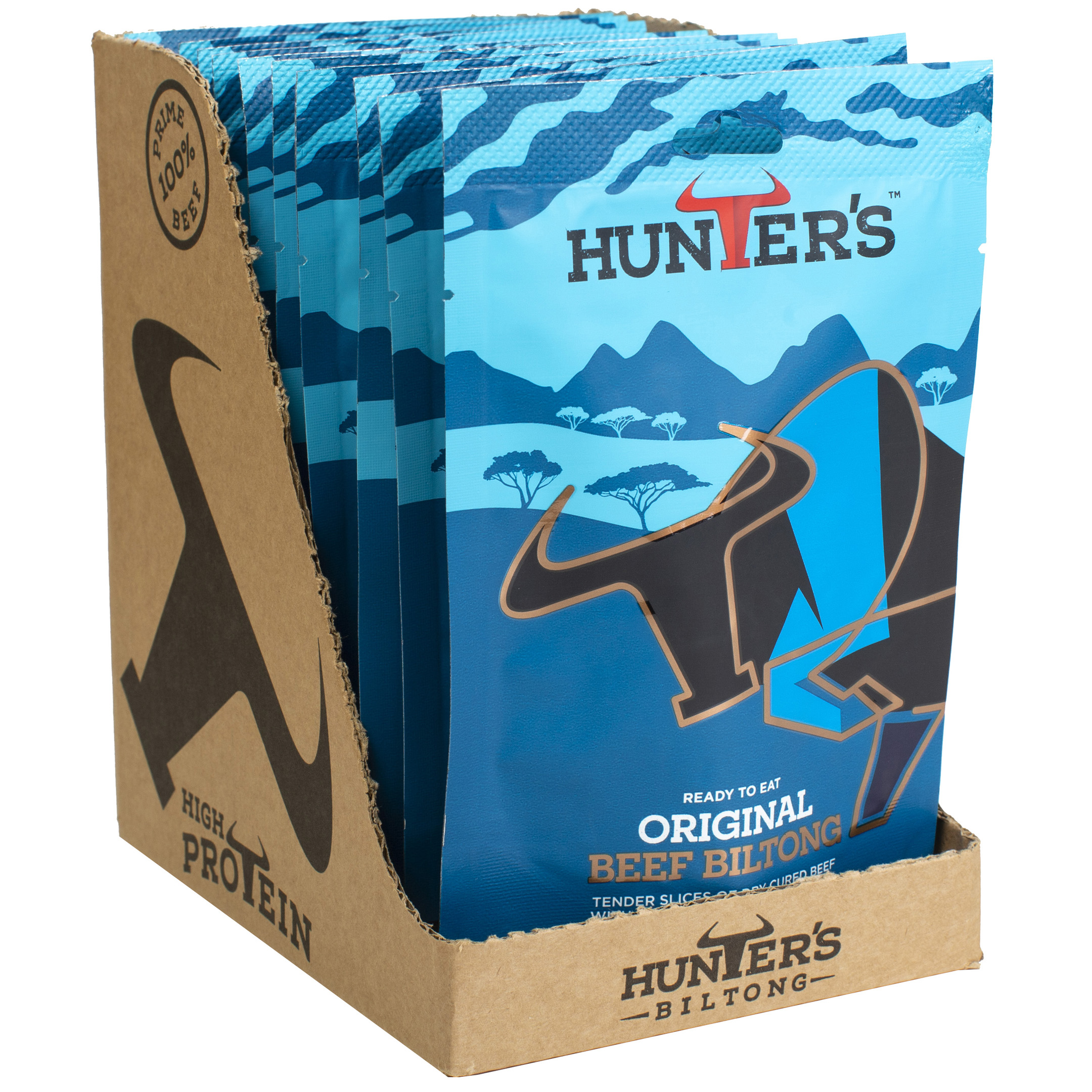 Hunters Original Beef Biltong 10 x 28g