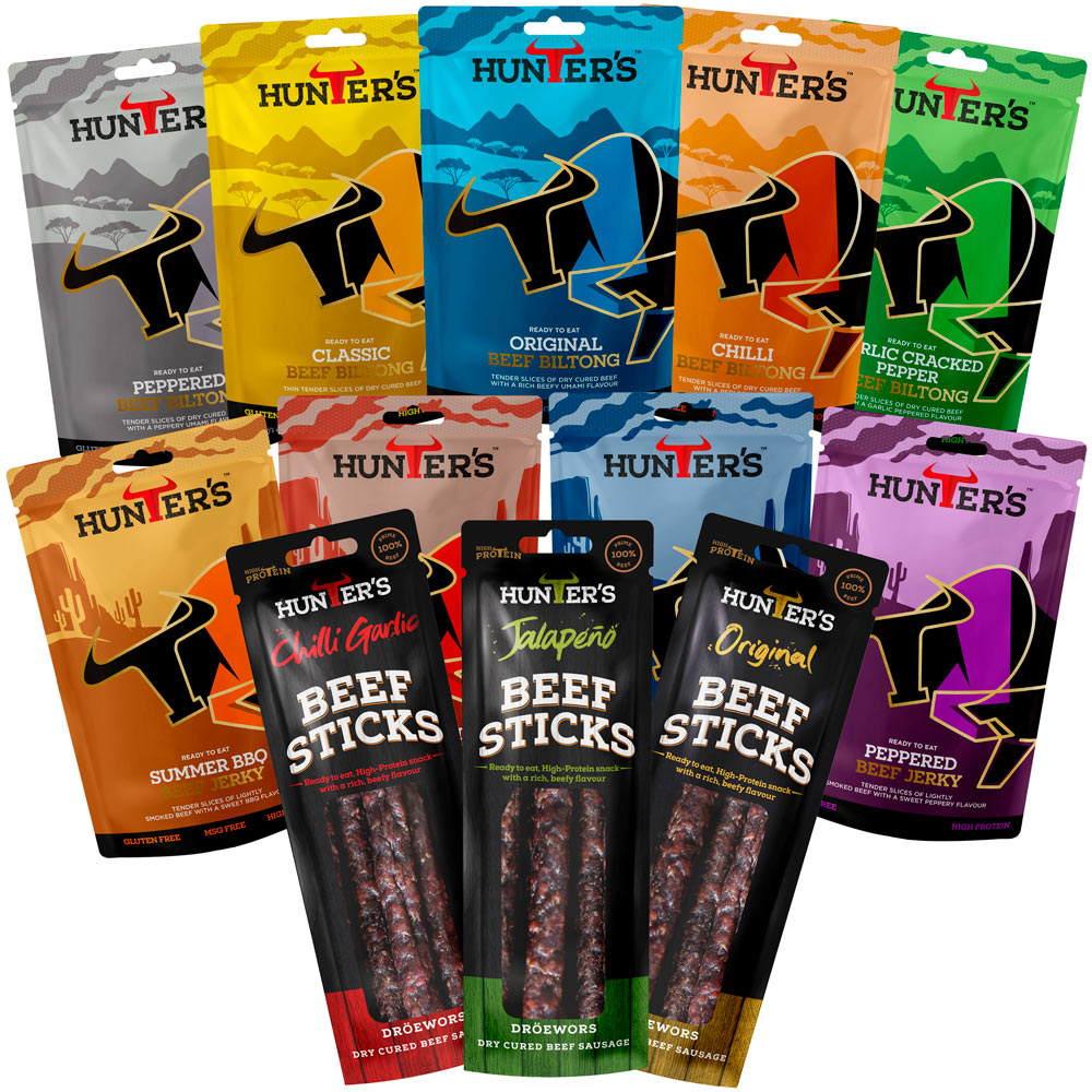 Hunters Taster Box (one pack of each exciting flavour) - Image 4