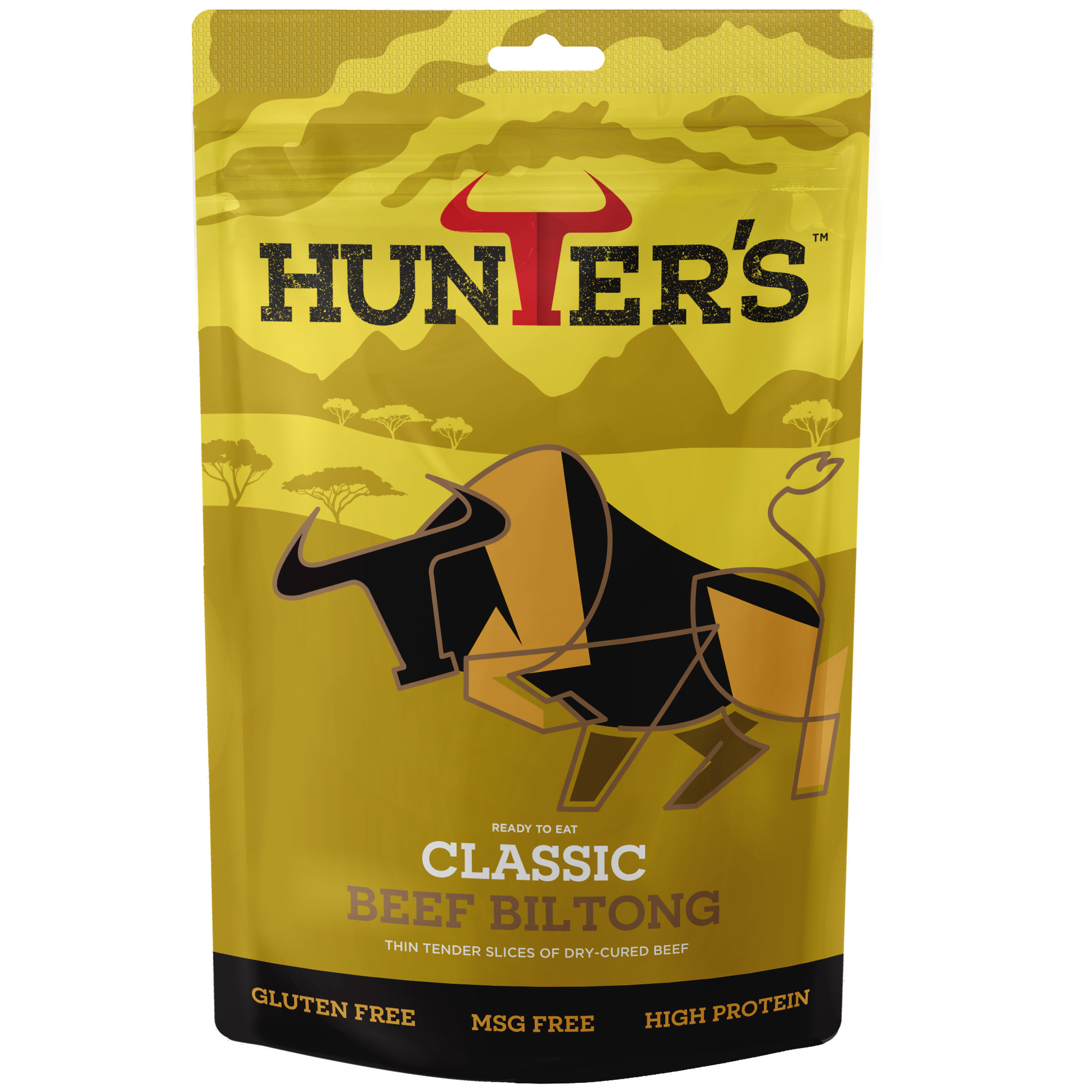 Hunters Classic Beef Biltong 10 x 28g - Image 3