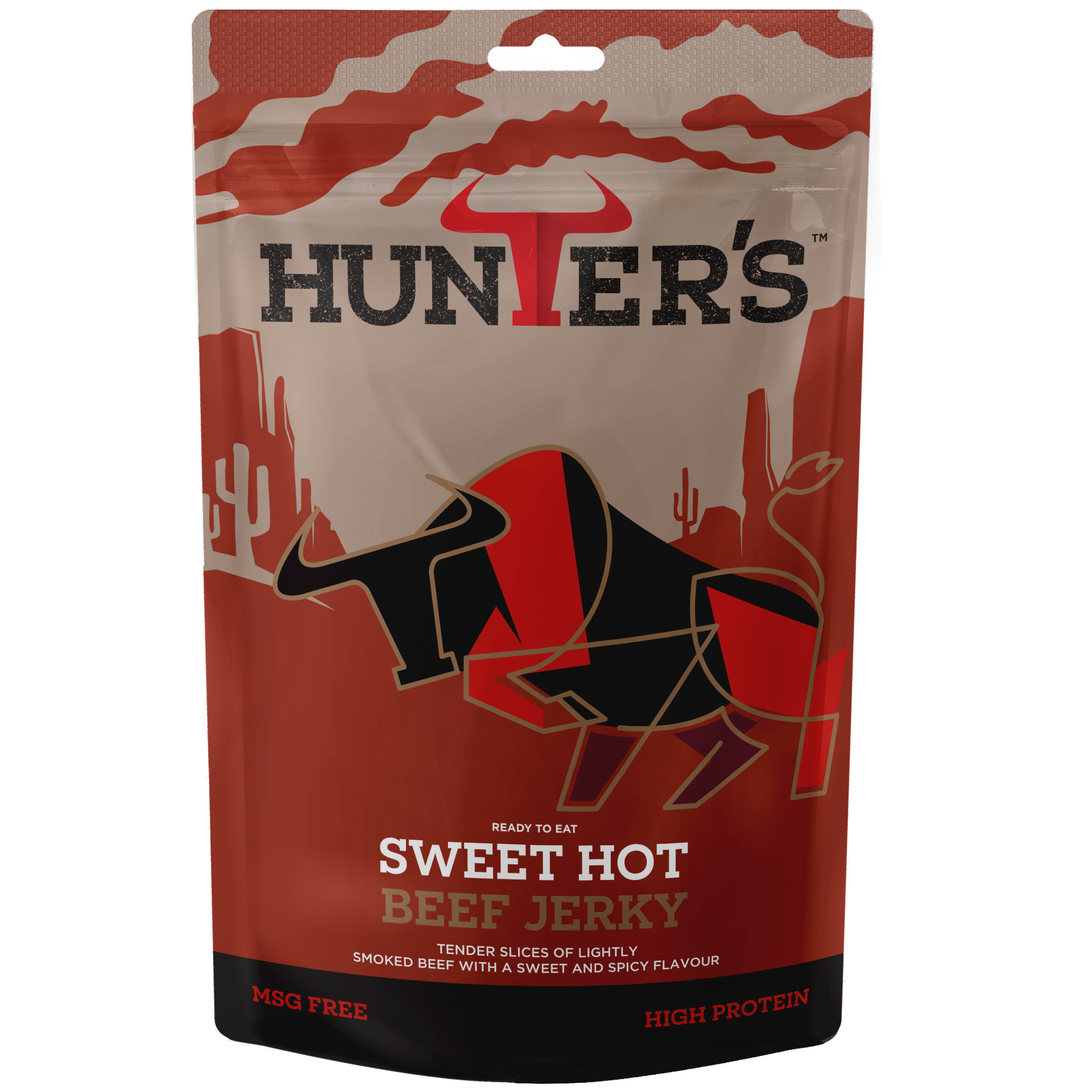 Sweet Hot Beef Jerky 250g Hunters Biltong